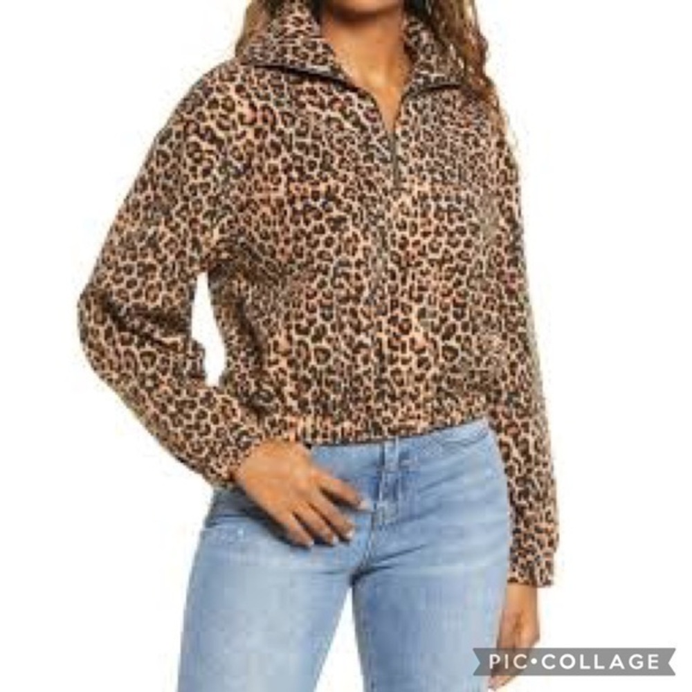 NWT Leopard Print Sweater  HG